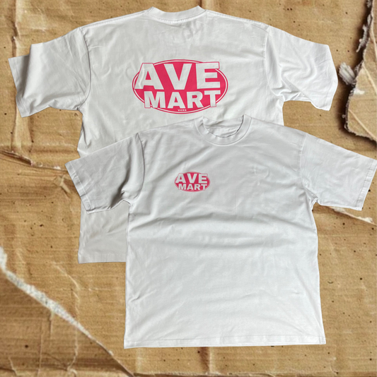 Pink Ave Mart Tee Oversized
